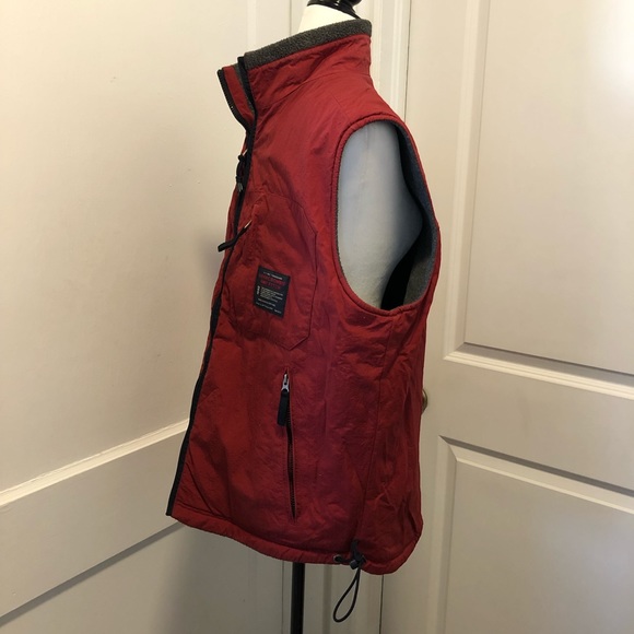 Abercrombie and Fitch winter snow ski reversible vest size medium - Picture 3 of 6